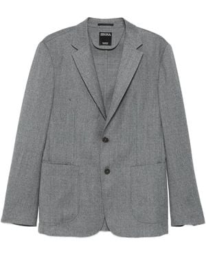 ZEGNA Completo Con Bottoni - Grigio