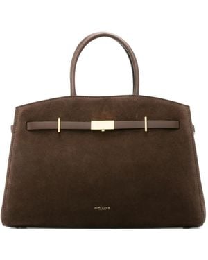 DeMellier Midi Hudson Tote Bag - Brown