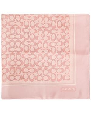 COACH Foulard - Rosa