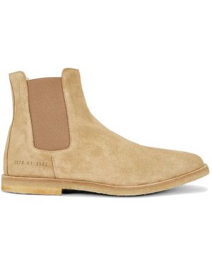 Common Projects Chelsea Boots - Natural