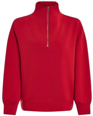 Varley Hawley Half-Zip Sweatshirt - Red