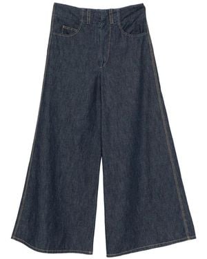Susanne Bommer Wide-Leg Jeans - Blue