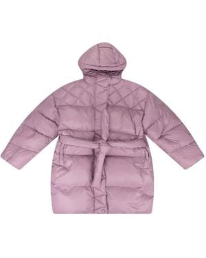 CALLIPYGIAN Plumífero Con Cinturón - Rosa