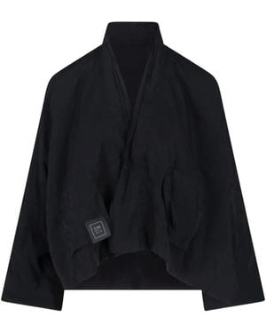 KIMO NO-RAIN High-Neck Jacket - Black