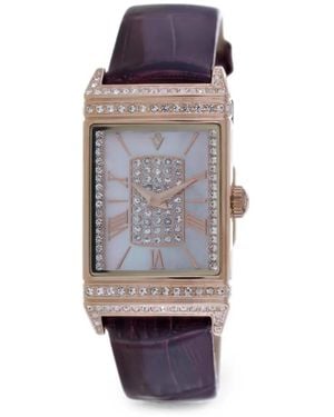 Christian Van Sant Montre Amara Mm À Ornements En Cristal - Gray