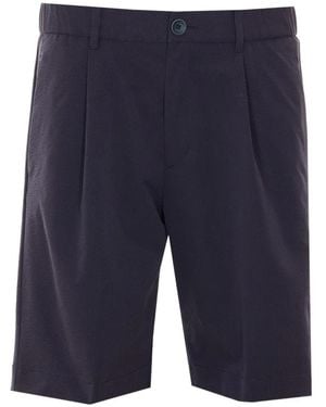 Herno Elasticated Coulisse Shorts - Blue