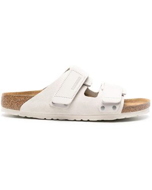 Birkenstock Uji Leather Sandals - White