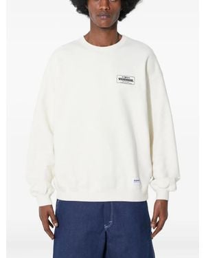 Neighborhood Logo Sweatshirt - White