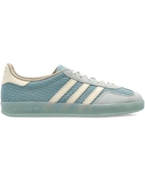 adidas Gazelle Indoor Three-Stripe Sneakers - Blue