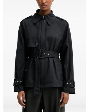 Guess Belted Jacket - Black