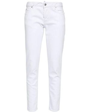 DSquared² Jennifer Skinny Jeans - White