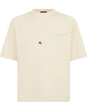 DSquared² Camiseta Snowy Dream Holgada - Neutro