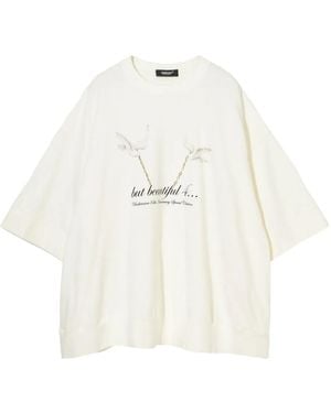 Undercover Doves Chain T-Shirt - White