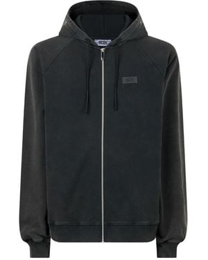 Gcds Cotton Hoodie - Black