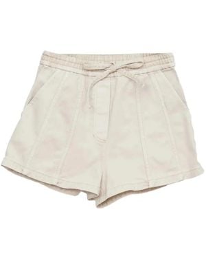 3.1 Phillip Lim Drawstring Shorts - Natural