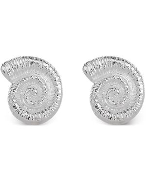 NO MORE Sea Snail Earrings - White