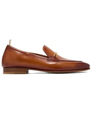 Magnanni Loafer mit Metallsteg - Braun