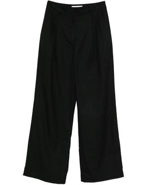DUNST Pleated Pants - Black