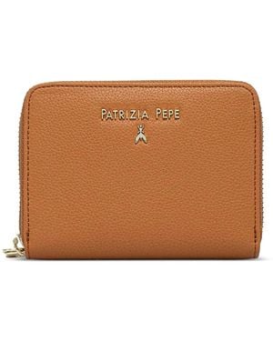 Patrizia Pepe Portefeuille En Cuir - Brown