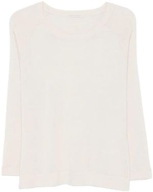 Purotatto Raglan-Sleeve Jumper - White