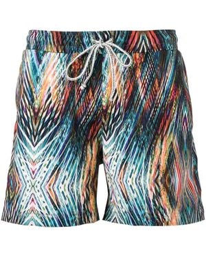 Lygia & Nanny Vu Lua Swimming Shorts - Blue