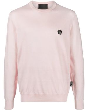 Philipp Plein ロゴ スウェットシャツ - ピンク
