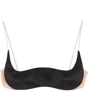 Valentino Garavani Duchesse Bra Top - White