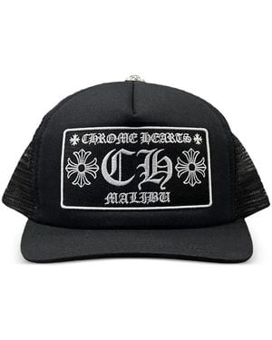 Chrome Hearts Malibu Trucker Hat - Black