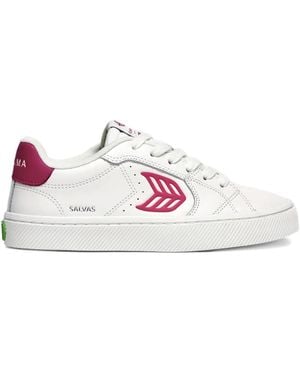 CARIUMA Logo-Detail Leather Sneakers - Pink