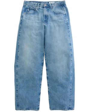 Agl Attilio Giusti Leombruni Hattie Barrel Jeans - Blue
