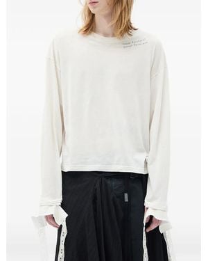 Ann Demeulemeester Teenage Apocalypse T-Shirt - Weiß