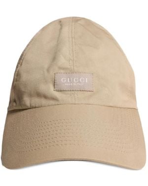Gucci Gorra Con Parche Del Logo - Neutro