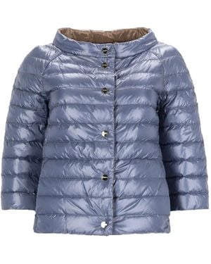 Herno Quilted Padded Jacket - Blue