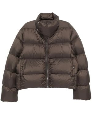メンズ Rick Owens Porterville ジップアップ ダウンジャケット