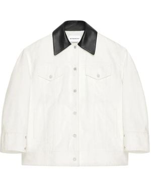 Givenchy Giacca Denim - Bianco