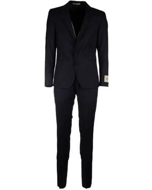 Corneliani Completi Buttoned Suit - Black