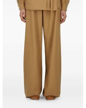 Herno Broek Van Scheerwol - Naturel