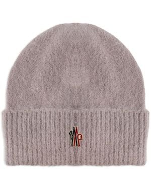 Moncler Berretto A Coste - Grigio