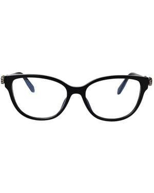 BVLGARI Serpenti Forever Cat-Eye-Brille - Schwarz
