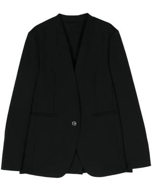 Wolford Single-Breasted Scuba Blazer - Black
