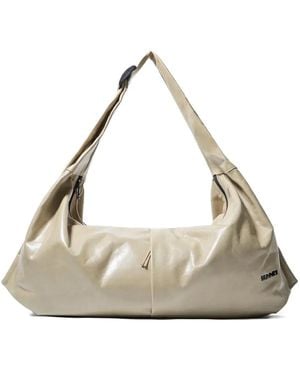 Sunnei Multitasking Leather Shoulder Bag - Natural