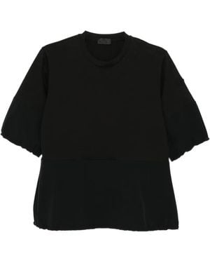 Moncler Logo-Patch T-Shirt - Black