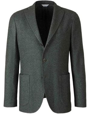Boglioli Patch-pocket Single-breasted Blazer - ブラック