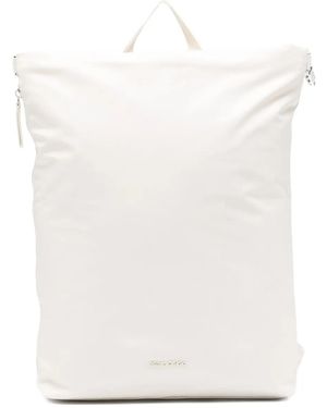 Marc O' Polo Zip Adjustable Backpack - White