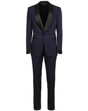 Tom Ford Pak Met Sjaalrevers - Blauw