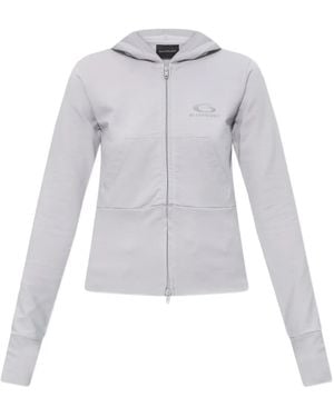 Balenciaga Loop Sports Icon Hoodie - White