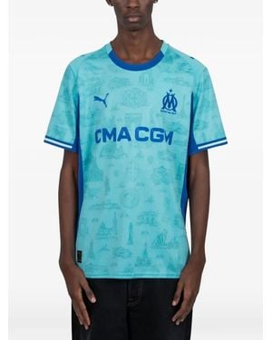 PUMA Olympique De Marseille Tシャツ - ブルー