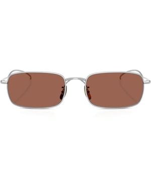 Oliver Peoples Tk-14 Rectangle-Frame Sunglasses - Pink
