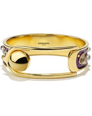 Goossens Large Boucle Bracelet - Metallic