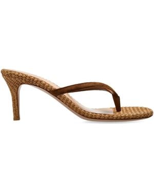 Gianvito Rossi スエード ミュール - ブラウン